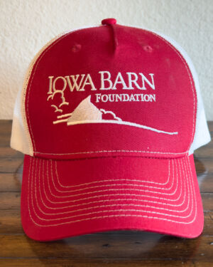 Iowa Barn Foundation Trucker Hat – Red
