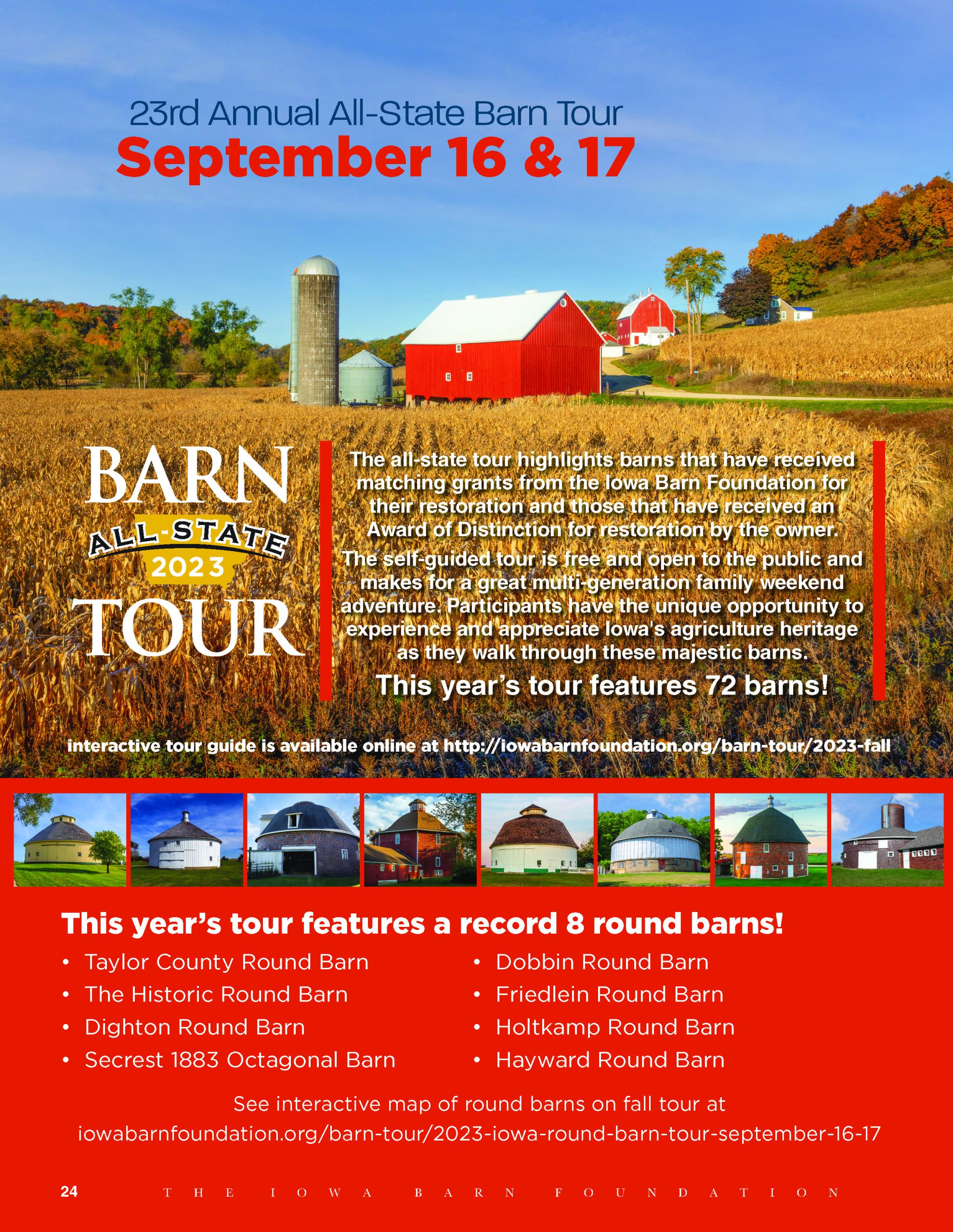 iowa barn foundation tour 2022