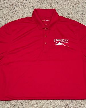 Red Dry Mesh Polo – Men’s Sizing